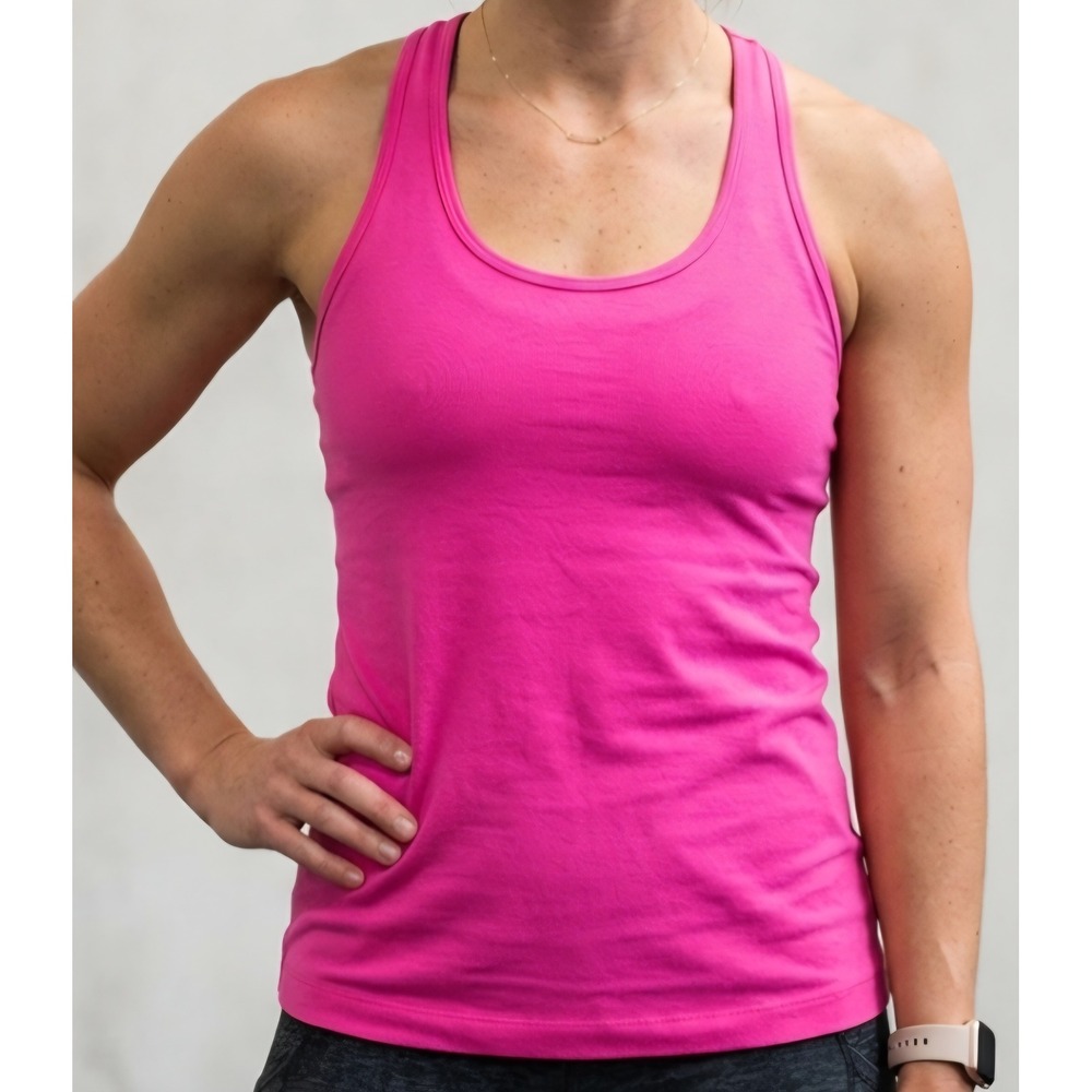Lululemon Power Y Tank Top Hot Pink Racerback Athletic Womens‎ Workout Running